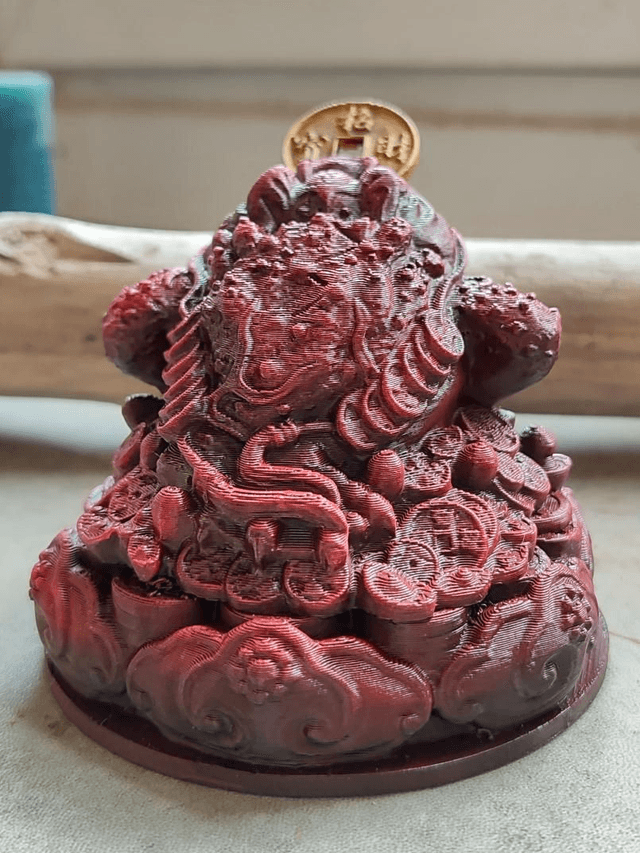 Grenouille de la richesse 
