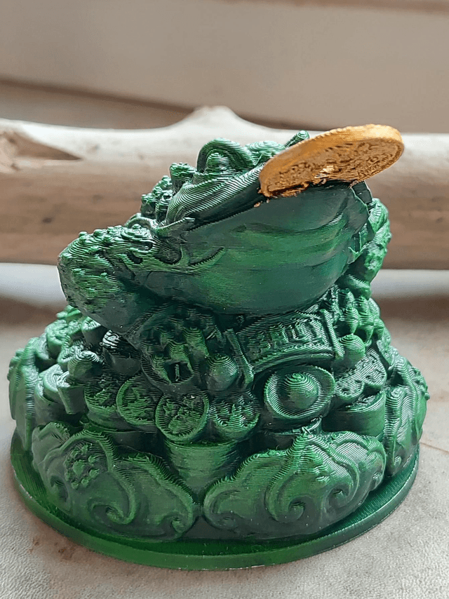 Grenouille de la richesse 