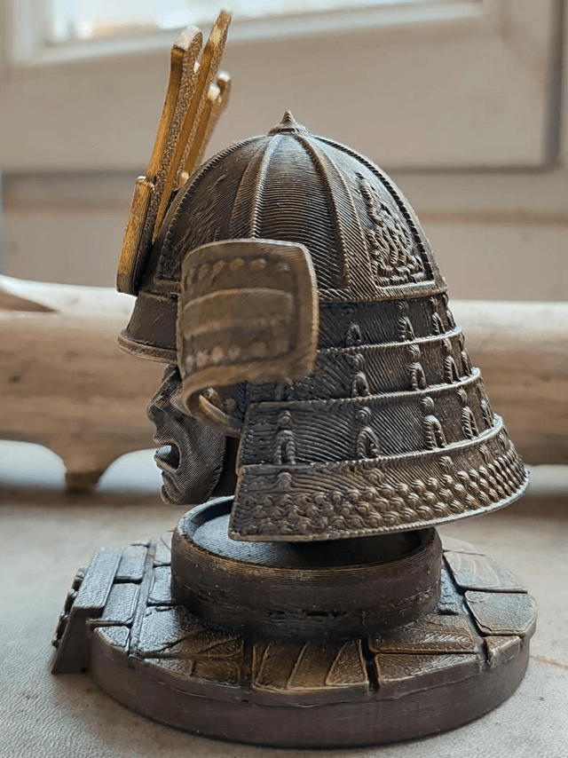 Tête de samouraï 