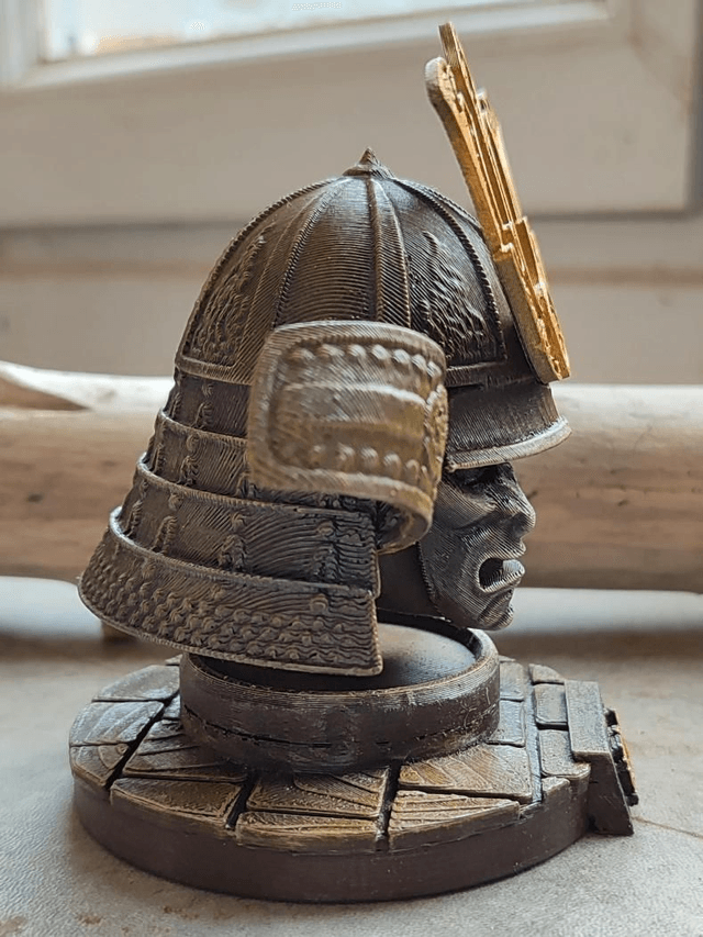 Tête de samouraï 