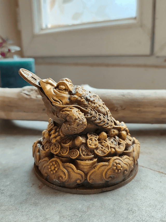 Grenouille de la richesse 