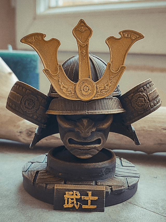 Tête de samouraï 