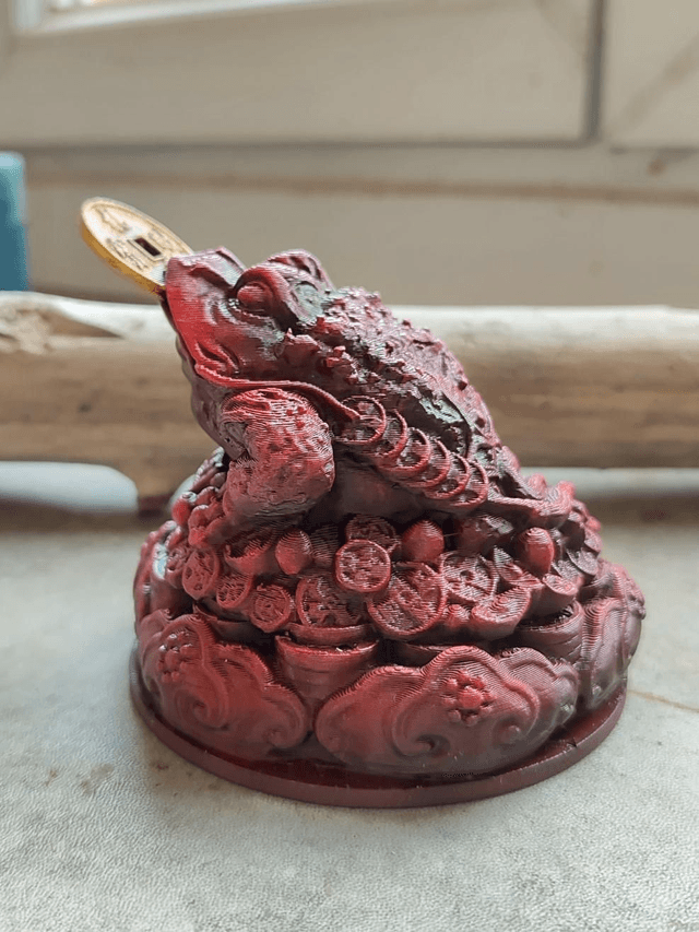 Grenouille de la richesse 