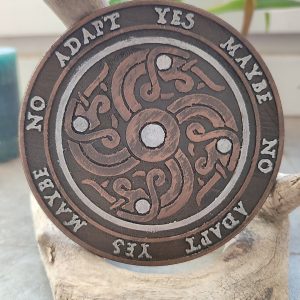 Planche de Radiesthésie Celtique – 10 cm – Effet Bois